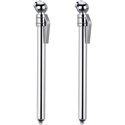 Tire Gauges Tire Pressure Gauges, Pen Style, 2 Pack