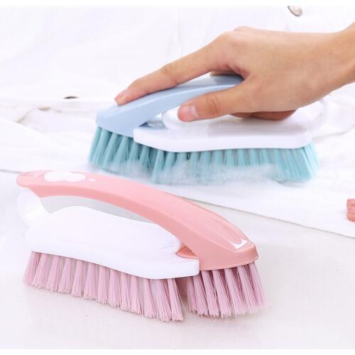 Multi-function detachable laundry brush with soft hair chores plastic cleaning brush soft hair washing shoes brush