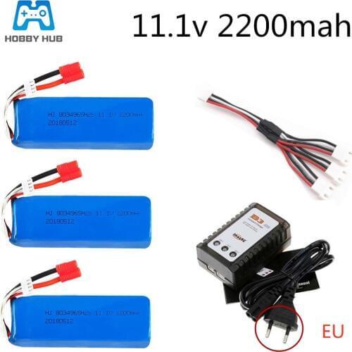 Upgraded For BAYANGTOYS X8 X16 X21 X22 For RC drone Spare 11.1V 3s Battery 11.1V 2200mAh lithium battery group 803496