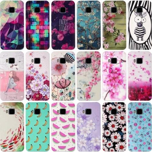 TPU Soft Case for HTC One M9 Case Cover for HTC M9 Case 5.0" Soft Silicone back Cover for Funda HTC One M9 Phone Case Coque Capa