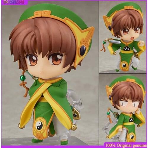 Original genuine Cardcaptor Sakura LI SYAORAN #763 Q version figma Action Figure Anime Figure Model Toys Figure Doll Gift