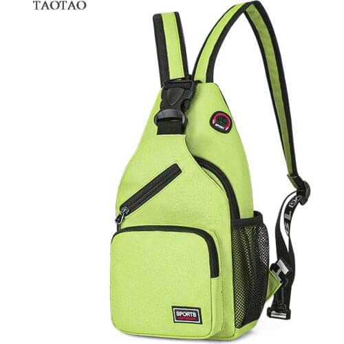 2021 Casual Women Small Backpack Girls Chest Bag with Earphone Hole Travel Backpack Multi-Functional Rucksacks Mochila Mujer