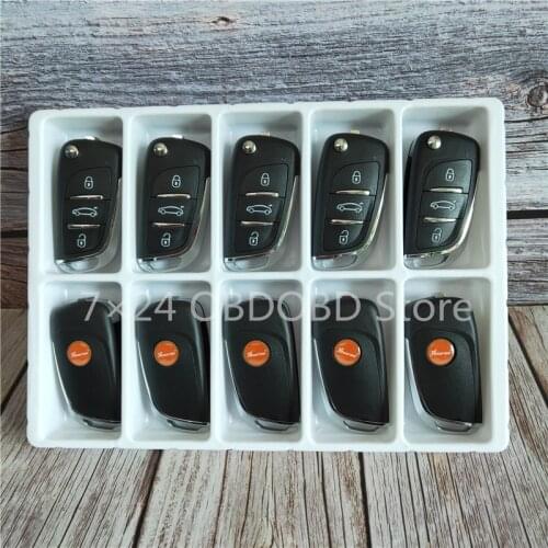 PN XEDS01EN Xhorse Universal Super Remote Key DS Style 3 Buttons Built-in Super Chip For KEY TOOL MAX
