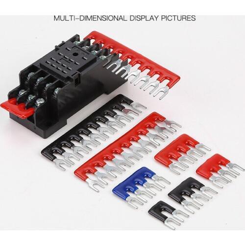 1pcs Relay special short circuit strip 2 bit 3 bit 4 bit 10 bit wiring terminal electrical accessories