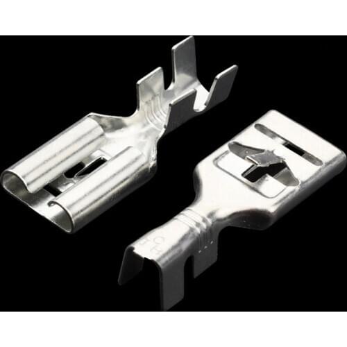 10pcs 9.5 Inserting spring terminal with high current wiring terminal with barbed copper connector