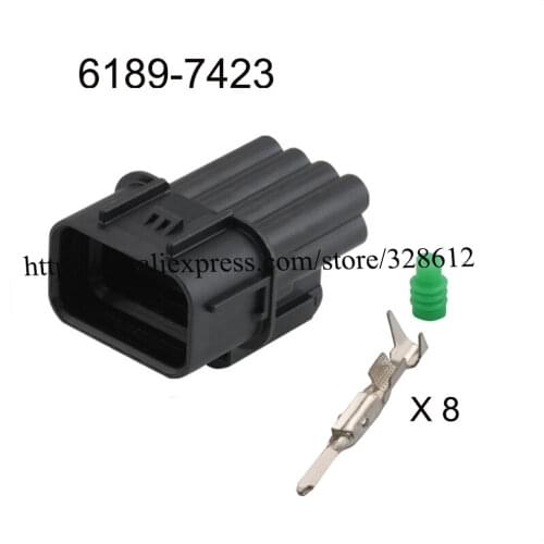 6189-7423 car male female cable connector terminal 8 pin connector automotive Plug socket wire cable connector DJ70816-1.5-11