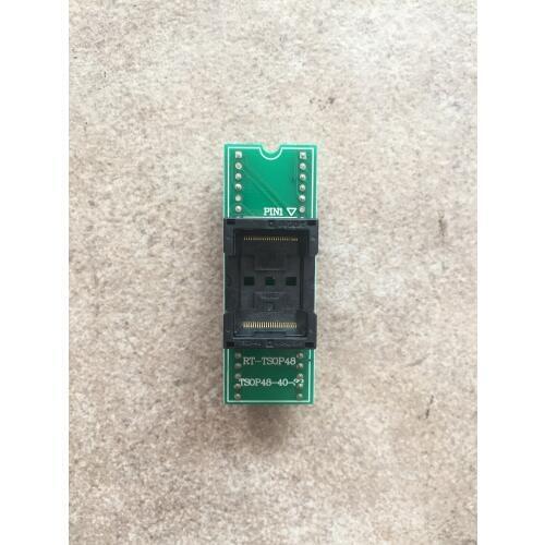 RT-TSOP48 to DIP48 Adapter TSOP48 Test Adapter Socket 0.5mm Pitch for RT809F RT809H XELTEK USB Programmer
