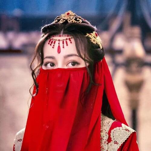 Bohemian Turquoise Forehead Headdress Hair Ornaments Colorless Copper Beads Thailand Waterproof Environmental Protection Tiara