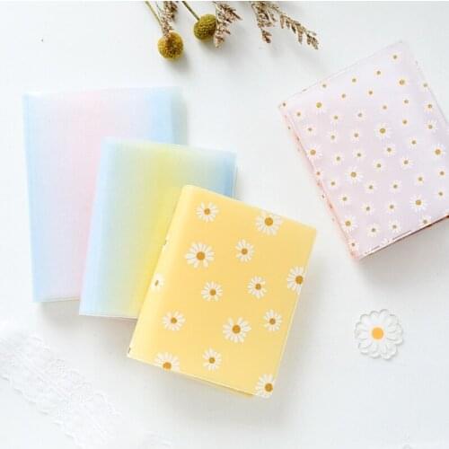 36/72 Pockets PVC Photo Album Jelly Color Interstitial Case for Name Card Mini Scrapbooking Storage Kids Children Gift