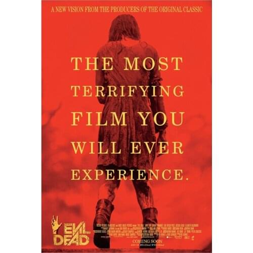 D0744 THE EVIL DEAD Movie 2013 Silk Fabric Poster Art Decor Indoor Painting Gift