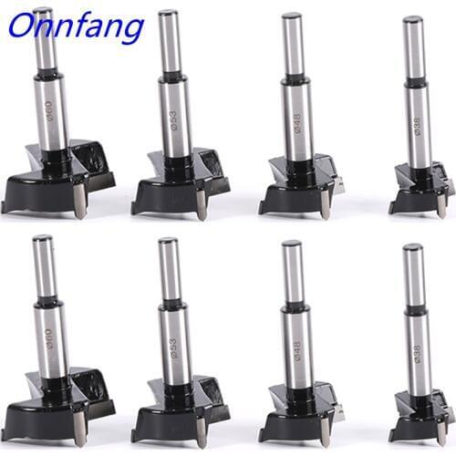 Onnfang Wood Drill Bit Self Centering Hole Saw Cutter Woodworking Tools Set 15mm to 50mm Optional Onnfang Drill Bits