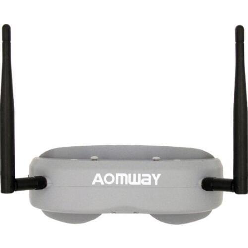 Shipping by DHL or EMS Aomway Commander Goggles V1 2D 3D 40CH 5.8G FPV Video Headset Support HDMI DVR Headtracker