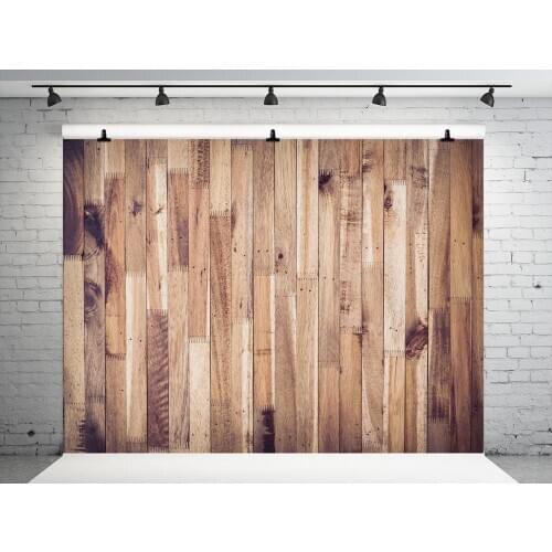 VinylBDS Old Wood Photography Backdrop Children Photo Background Wall Wooden Seamless Washable Backgrounds for Photo Studio
