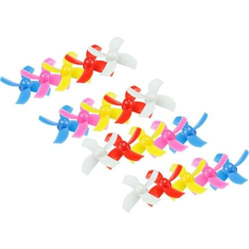 10Pairs 20PCS LDARC Kingkong 31mm 4-blade Propeller for TINY 6 6X Tiny Whoop E010 E010C E010S RC Quadcopte Drone