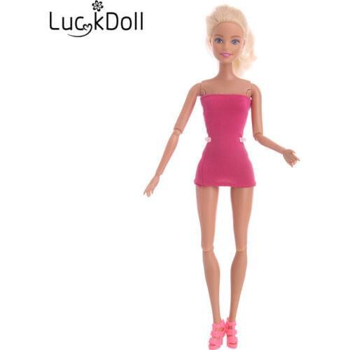 LUCKDOLL Fashion Beautiful Dress Skirt Doll Accessories Fit Doll Clothes,Girls Toys,Generation,Birthday Gift