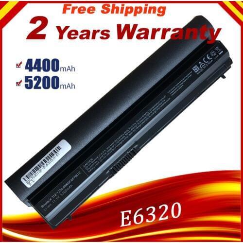 Laptop Battery For Dell Latitude E6120 E6220 E6230 E6320 E6330 E6320 XFR E6430s Series 09K6P 0F7W7V 11HYV 3W2YX 5X317 7FF1K Fast