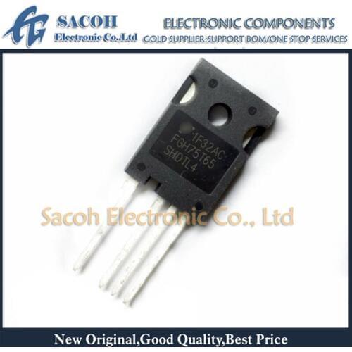 Free shipping 5Pcs FGH75T65SHDTL4 FGH75T65SQDTL4 FGH75T65 TO-247-4 75A 650V Field Stop Trench IGBT