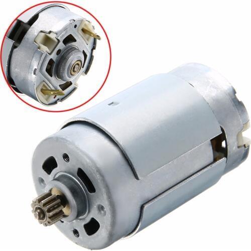 New 12V 16.8V 18V Electric RS550 Motor 12 Teeth Gear 3mm Shaft Dia. For Cordless Charge Drill Motor Replacement Parts