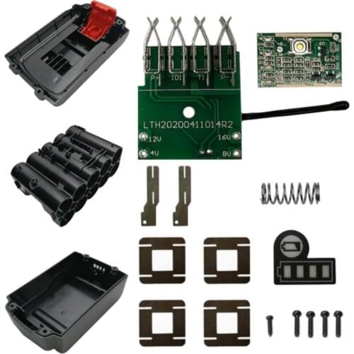 LBX2040 Battery Plastic Shell Charging Protection Circuit Board PCB Box Shell for Black 20V LBXR20 LB20 LB2X4020