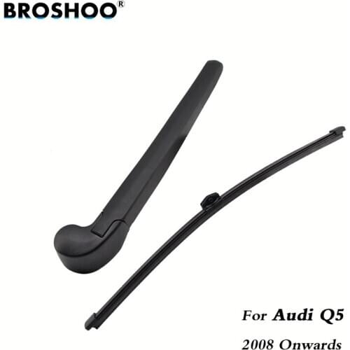 BROSHOO Car Rear Wiper Blades Back Windscreen Wiper Arm For AUDI Q5 Hatchback (2008 Onwards) 330mm,Windshield Auto Styling