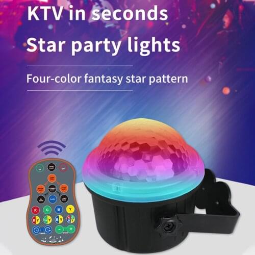 LED Sound Activated Party Light with Remote Control Strobe Light 18 Color Modes DJ Lighting for Party Home sound party lights