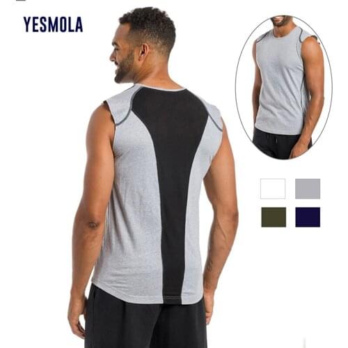 YESMOLA Men's Sleeveless T-Shirts