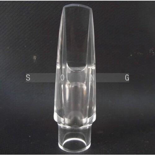 1 pcs Excellent Transparent Alto sax mouthpiece saxophone parts