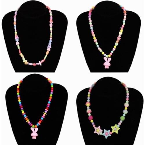 500 Pieces Acrylic Beads Kits Set for Girls Kids Jewelry Making Craft DIY Necklaces Bracelets