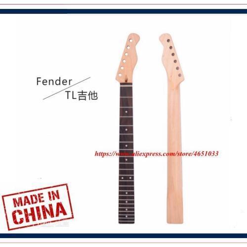 Guitar accessories parts - Electric Guitar Neck - Maple TL guitar hilt rosewood fingerboard white round sound point,22 Fret