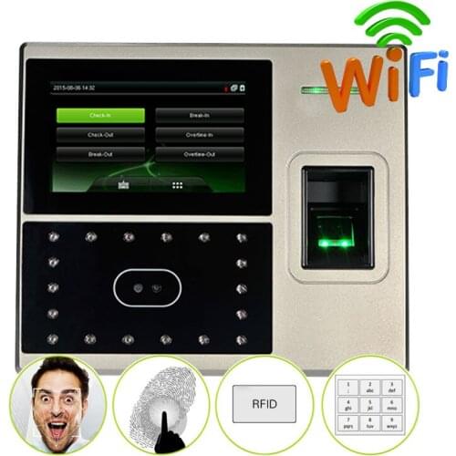 ZK Uface800 Iface800TCP/IP Biometric Fingerprint Face Facial Time Attendance Door Access Control Time Clock Time Recorder System