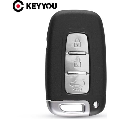 KEYYOU 3 Buttons Car Remote Smart Key Shell Case Fob Cover for KIA Soul Sportage Sorento Mohave K2 K5 Rio Optima Forte Cerato