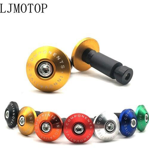 For DUCATI 1199 Panigale/S/TRicoloR 1299 Panigale/S/R Universal Motorcycle Handle End Bar motocross Handlebar Grip Plug Cap