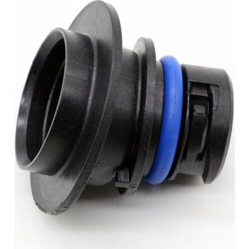 Engine Parts-Filler Tube Adapter with Seal For GM 12589431 Saturn GMC Buick Chevrolet Pontiac Plastic Port