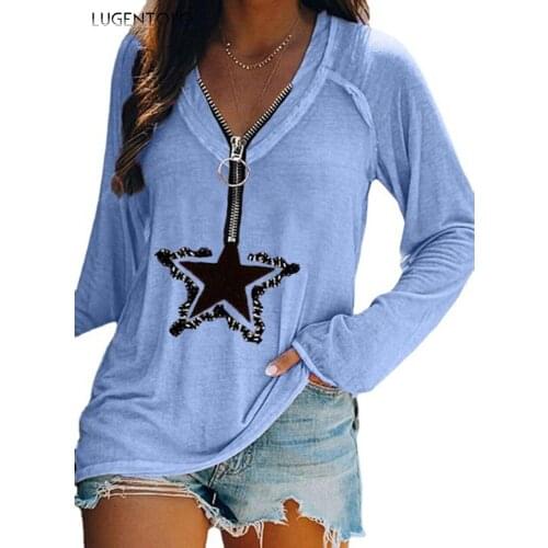 Women's Long T-shirts Lugentolo China