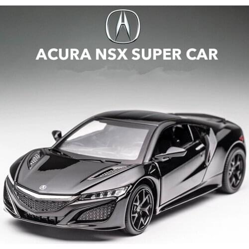 New 1:32 Toy Car Acura NSX Toy Alloy Car Diecasts & Toy Vehicles Car Model Miniature Scale Model Car Toys For Children Gift