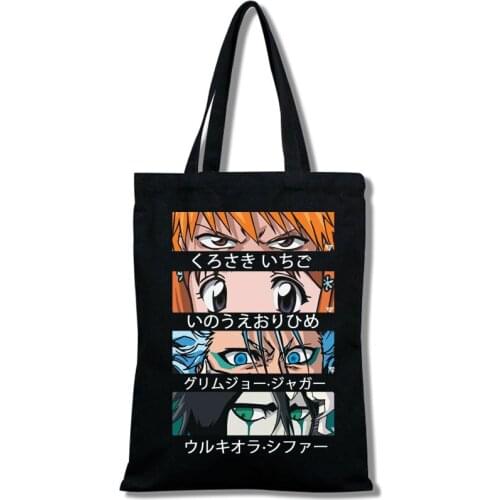 Death Note Bleach-Ichigo shopping bag, duffel bag, cloth bags, grocery bags, eco bags