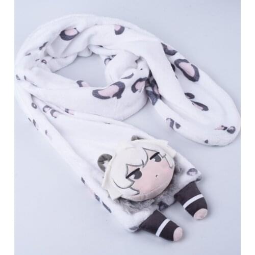 Arknights SliverAsh Cosplay Plush Scarf Twitter Top Warm Creative New Hot Cute Gift SHA