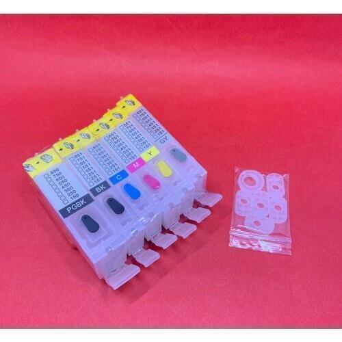 YOTAT 6color Empty ink cartridge PGI-150 CLI-151 for Canon PIXMA MG6310 MG7110 iP8710 MG7510 MG6610 MG5610
