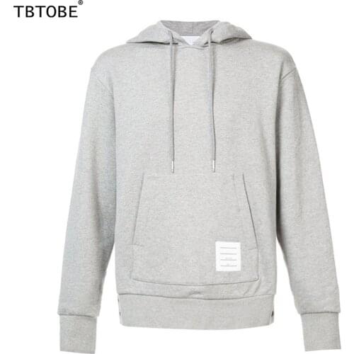 TB TOBE 2021 Atumn Spring hodies for man with back france flag line lady TB hoody with cap high quality cotton street wear top