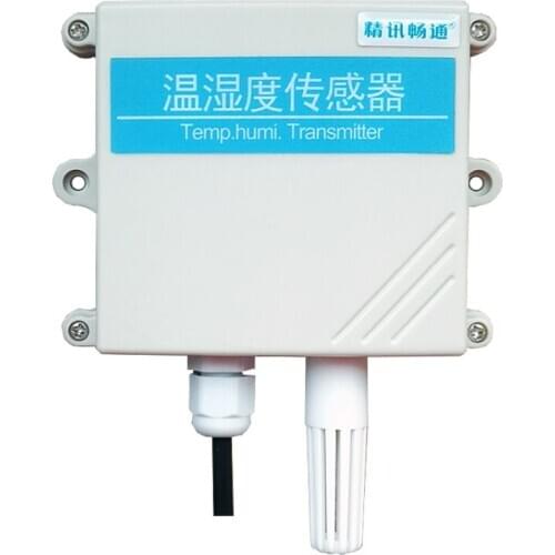High-precision temperature and humidity sensor RS485 output online modbus greenhouse monitoring rain and snow transmitter