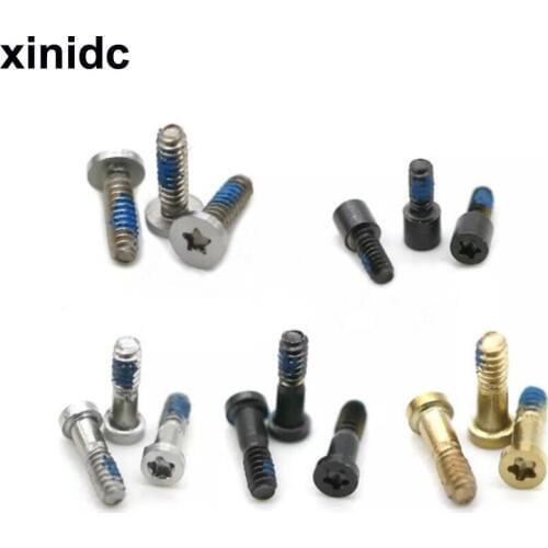 Xinidc 500pcs Back Cover Screw for iPhone 6 6S Plus Bottom Dock Torx 5 Star Pentalobe Screw For iPhone 5 5C 5S 6G 7G 8G X