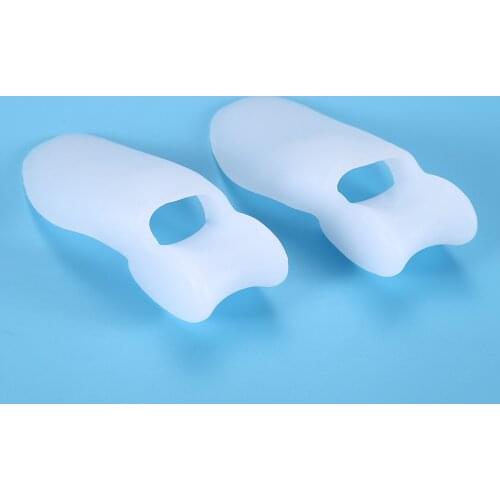 1pair=2pcs Silicon Gel hallux valgus thumb orthopedic braces Thumb valgus correction device Foot Care Tool