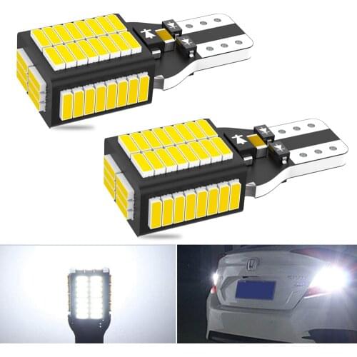 2Pcs W16W T15 921 912 LED Canbus Error Free Bulb Lamp Backup Reverse Light for Toyota RAV Camry Corolla Auris Avensis Highlander