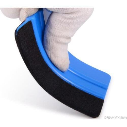 200pcs 99*72mm Auto products Car Wrap Felt Edge Scraper car stickers Decal Wrap Applicator Cleaning Tools