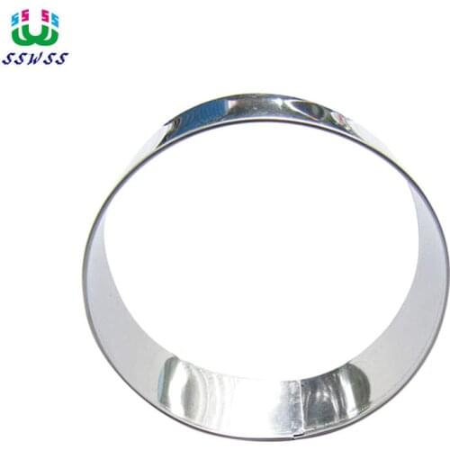 8 CM Circle Shaped Cake Cookie Biscuit Baking Molds,Mousse Cake Decorating Fondant Cutters Tools,Direct Selling