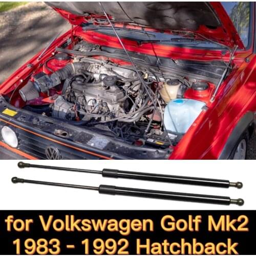 Hood Damper for Volkswagen Golf Mk2 1983-1992 Gas Strut Lift Support Front Bonnet Modify Gas Springs Shock Absorber