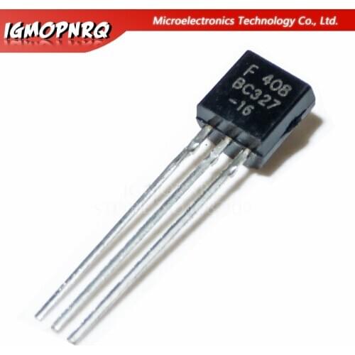 50pcs BC327-16 BC327 BC32716 TO-92 Bipolar Transistors - BJT PNP -45V -800mA HFE/250 new original