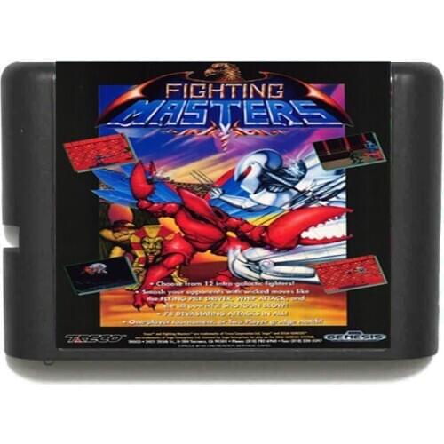 Fighting Masters 16 bit MD Game Card For Sega Mega Drive For Genesis