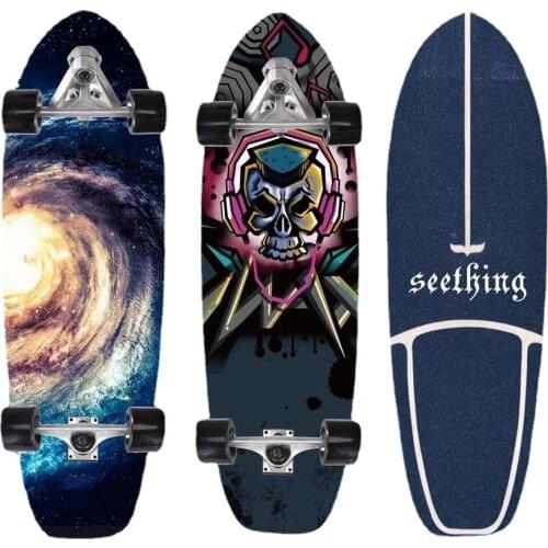 Land Surfboard Beginner Surfboard Exercise Brush Street Big Fish Board Walking Skateboard Longboard Penny Board For Beginner