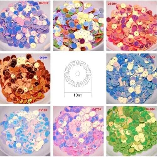Chrysanthemum-shaped PVC 9x6 mm 10 g fragile sequins for wedding embroidery home furniture sewing sequins Dress Accessories